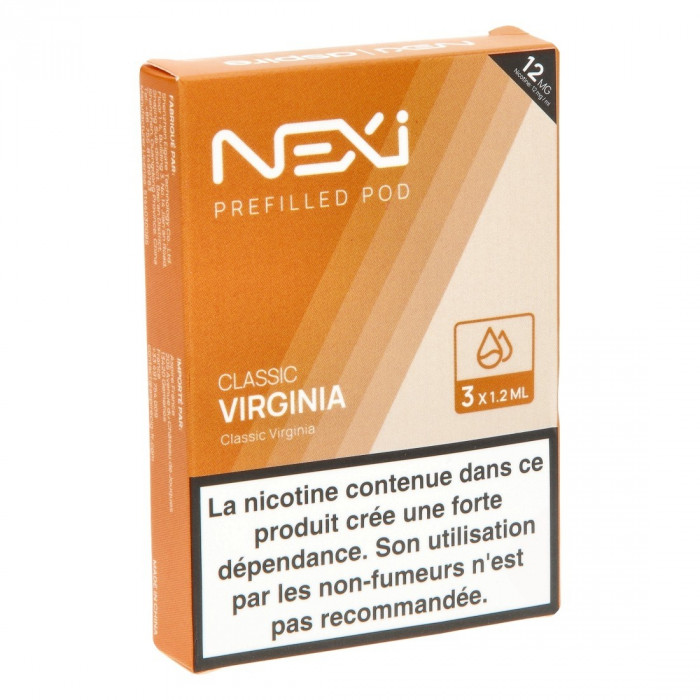 Aspire - Cartouches classic virginia (x3) pour Nexi