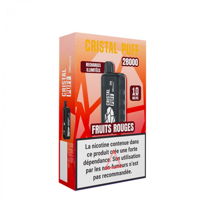Cristal Puff - Pod Cristal Puff - Fruits rouges