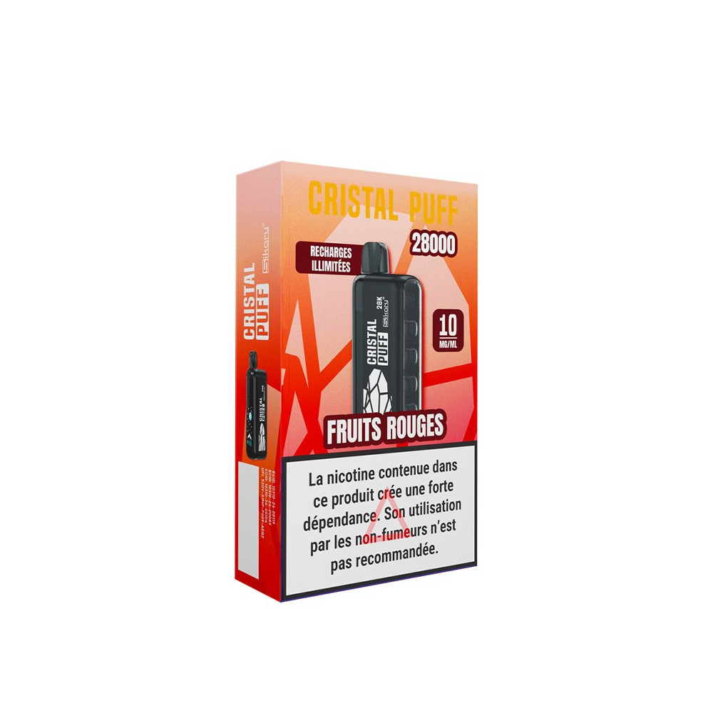 Cristal Puff - Pod Cristal Puff - Fruits rouges