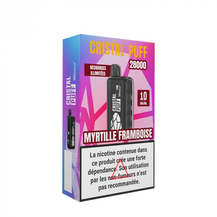 Cristal Puff - Pod Cristal Puff - Myrtille framboise