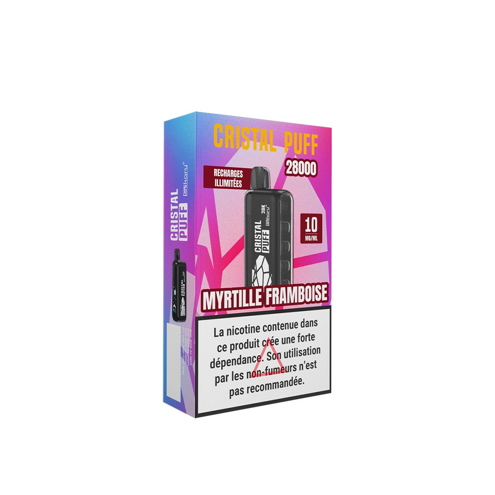 Cristal Puff - Pod Cristal Puff - Myrtille framboise